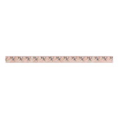 Letter W Grosgrain Lint (Voorkant)