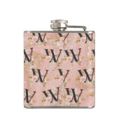 Letter W Heupfles (Achterkant)