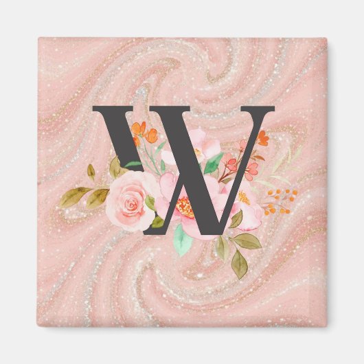 Letter W Magneet (Voorkant)