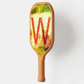 Letter W Pickleball Paddle (Links)