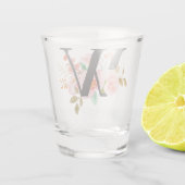 Letter W Shot Glas (Achterkant)
