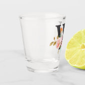 Letter W Shot Glas (Links)
