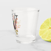 Letter W Shot Glas (Rechts)
