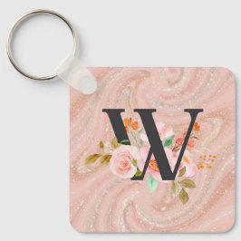 Letter W Sleutelhanger