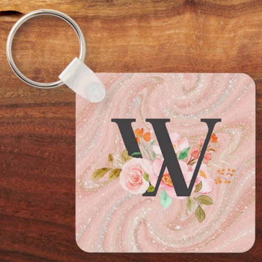 Letter W Sleutelhanger (Voorkant)