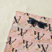 Letter W Strandlaken (In situ)