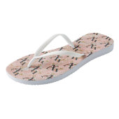 Letter W Teenslippers (Schuin)