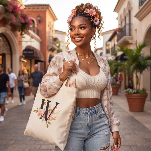 Letter W Tote Bag