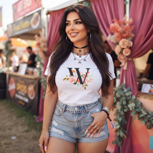 Letter W Tri-Blend Shirt