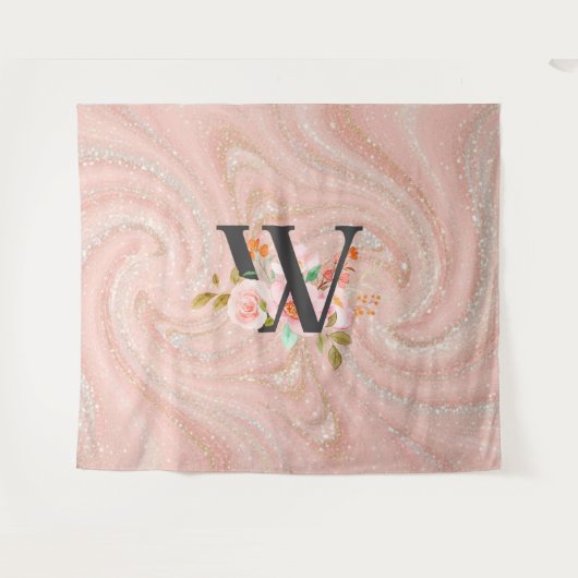 Letter W Wandkleed (Voorkant (horizontaal))