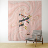 Letter W Wandkleed (In situ)