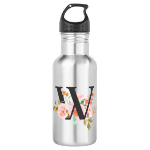 Letter W Waterfles