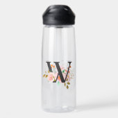 Letter W Waterfles (Achterkant)