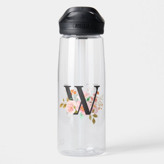 Letter W Waterfles (Achterkant)