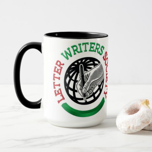 Letter Writers Society Coffee/Tea-Mok Mok (Met donut)