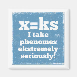 Letter X-fenomeen is geluidsfonica Magneet