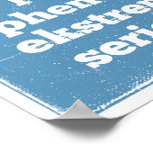 Letter X-fenomeen is geluidsfonica Poster (Hoek)