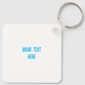 Letter X-fenomeen is geluidsfonica Sleutelhanger (Achterkant)