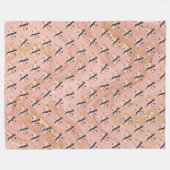 Letter X Fleece Deken (Voorkant (Horizontaal))
