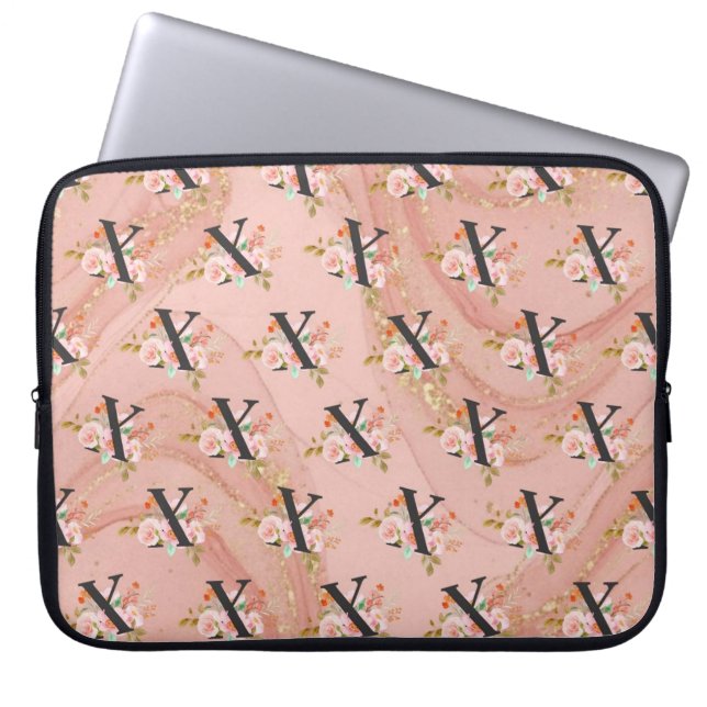 Letter X Laptop Sleeve (Voorkant)