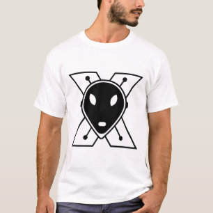 Letter X met Alion gezicht T-shirt