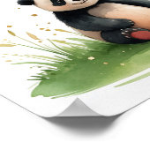 Letter X Panda Fairy Poster - Chinese Alphabet Art (Hoek)