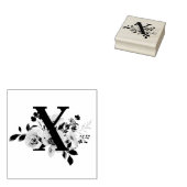 Letter X Rubberstempel (Gestempeld)