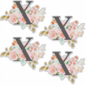 Letter X Sticker (Voorkant)