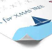 Letter X Volgposter voor Kinderen Poster (Hoek)
