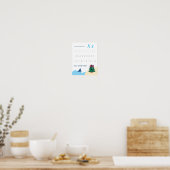 Letter X Volgposter voor Kinderen Poster (Keuken)