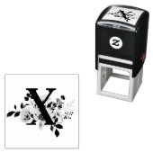 Letter X Zelfinktende Stempel (In situ)