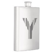 LETTER Y BAR CODE Eerste Initiaal Barcodepatroon Flacon (Rechts)