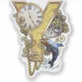 Letter Y Birthday Customization Sticker (Voorkant)