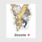 Letter Y Birthday Customization Sticker (Vel)