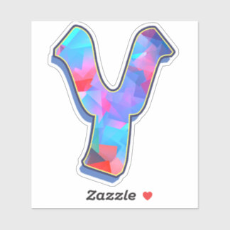 Letter Y_ Graffiti alfabet letters Sticker