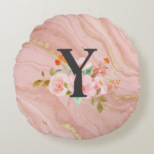 Letter Y Rond Kussen