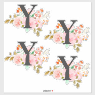 Letter Y Sticker