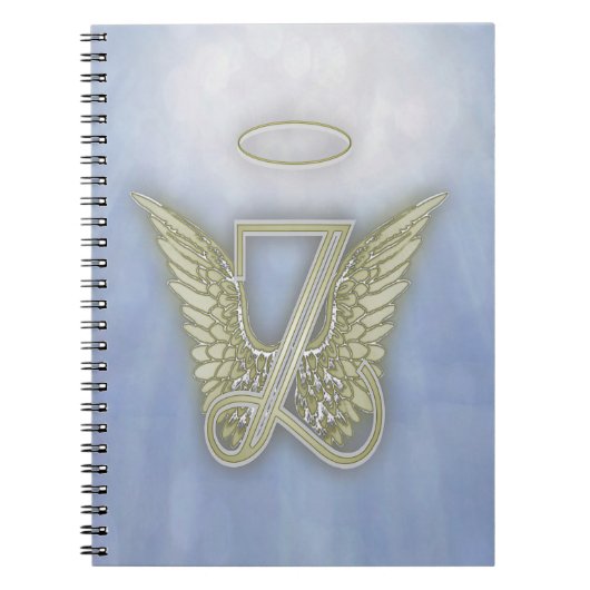 Letter Z Angel Monogram Notitieboek (Voorkant)