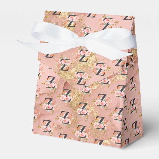 Letter Z Bedankdoosjes (Voorkant Zijde)