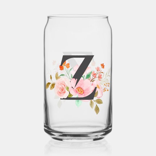 Letter Z Blikvorm Glas (Voorkant)