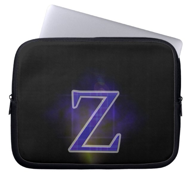 Letter Z Laptop Sleeve (Voorkant)
