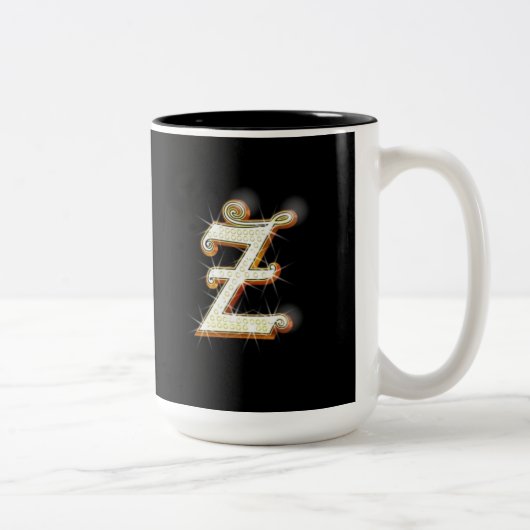 Letter Z Monogram Mok (Rechts)