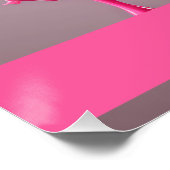 Letter Z, Monogram Z - Customizable Name Poster  (Hoek)