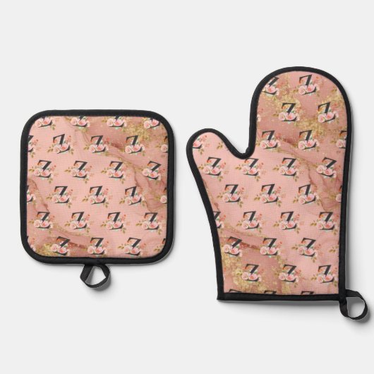 Letter Z Ovenwant & Pannenlap Set (Voorkant)