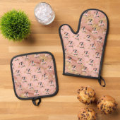 Letter Z Ovenwant & Pannenlap Set (Top down)