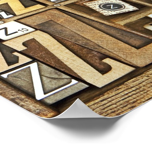 Letter Z Poster (Hoek)