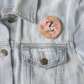 Letter Z Ronde Button 5,7 Cm (In situ)