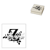Letter Z Rubberstempel (Gestempeld)
