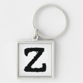 Letter Z Sleutelhanger (Voorkant)
