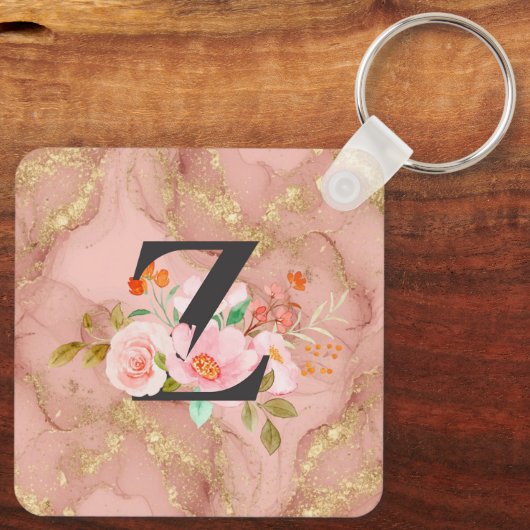 Letter Z Sleutelhanger (Achterkant)